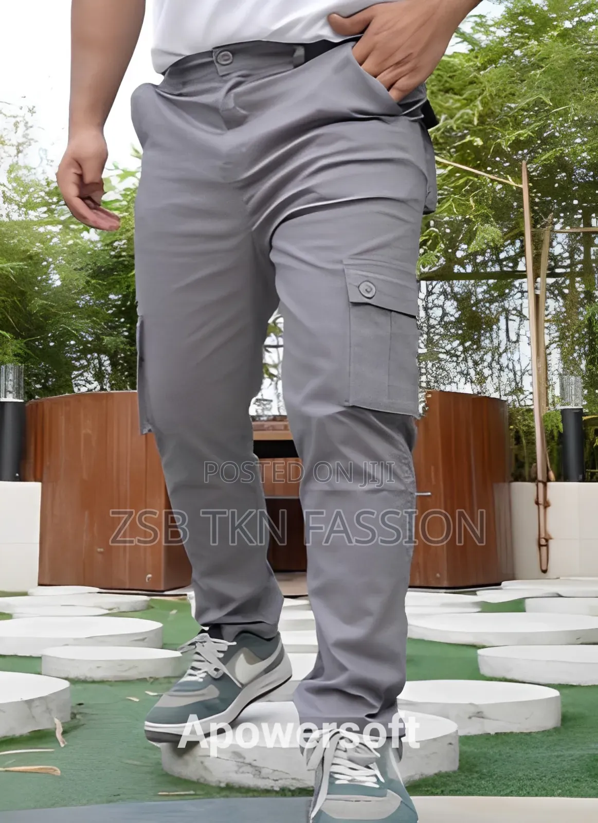 Premium 6 Pocket Cargo Gabardine Pants