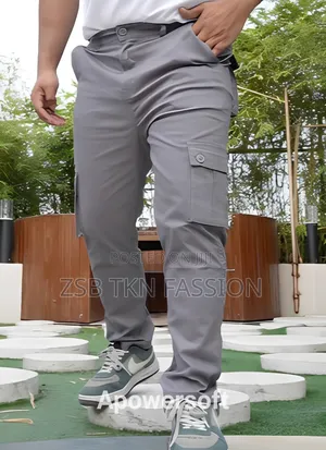 Premium 6 Pocket Cargo Gabardine Pants