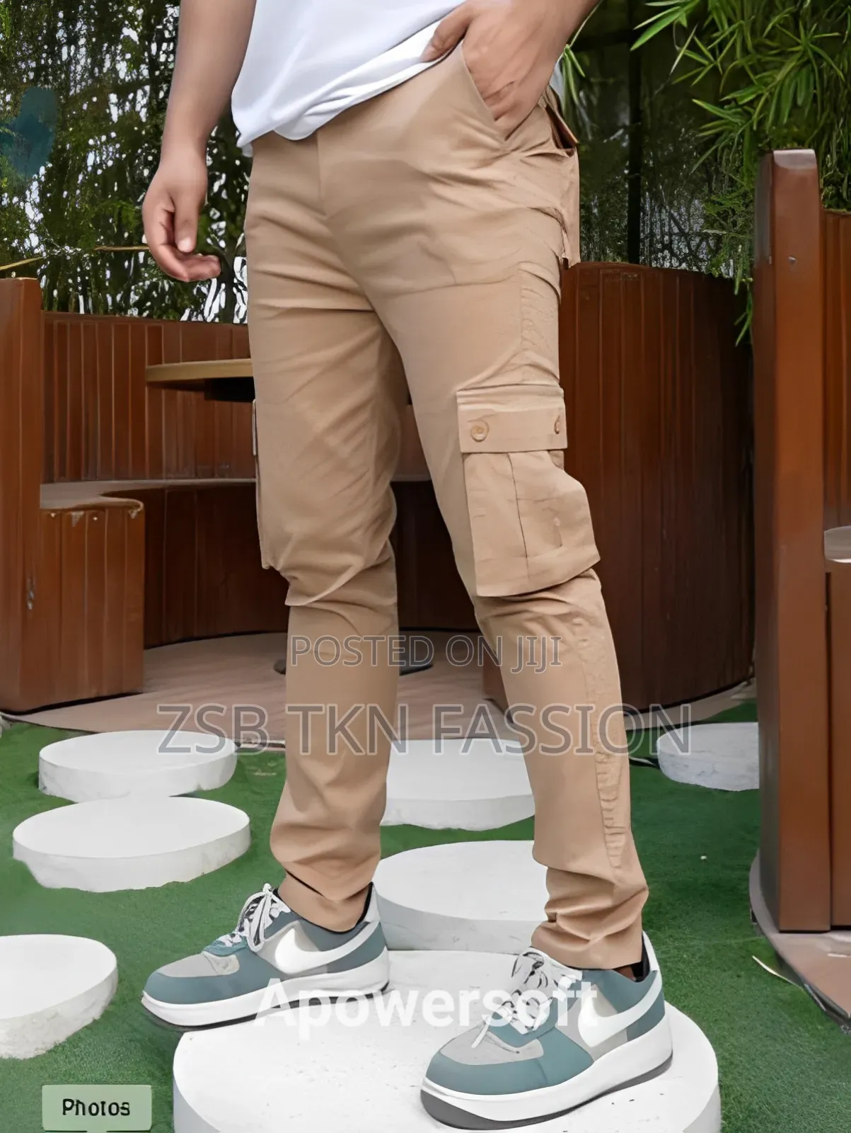 Premium 6 Pocket Cargo Gabardine Pants