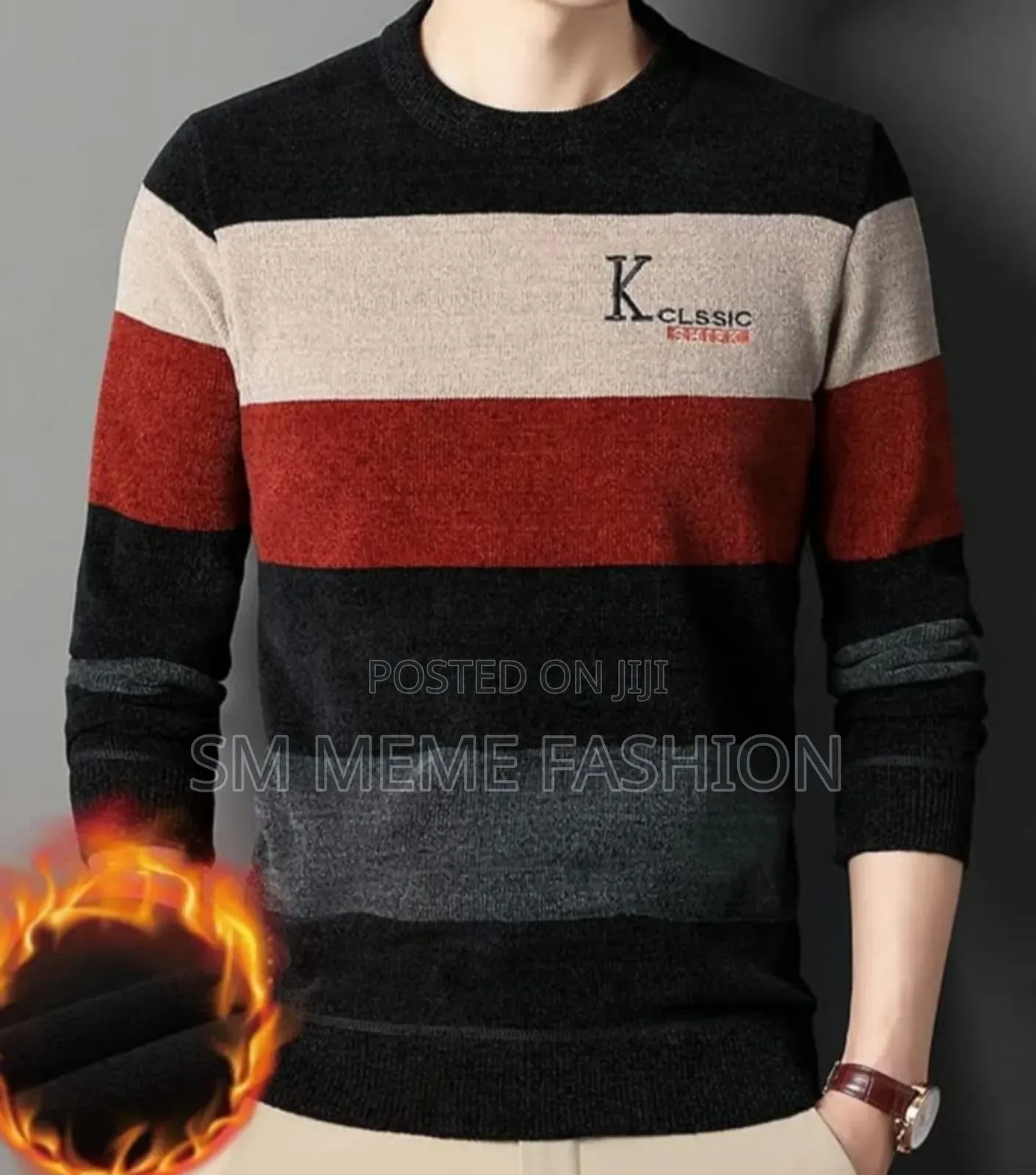 Cotton Winter Sweater
