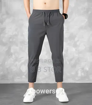 Photo - Premium Quality Solid Trousers' for Men High Quality