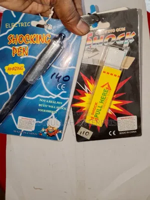 Photo - Electric Shocking Pen/Chewing Gums That Delivers Electric Shock.