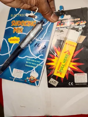 Electric Shocking Pen/Chewing Gums That Delivers Electric Shock.