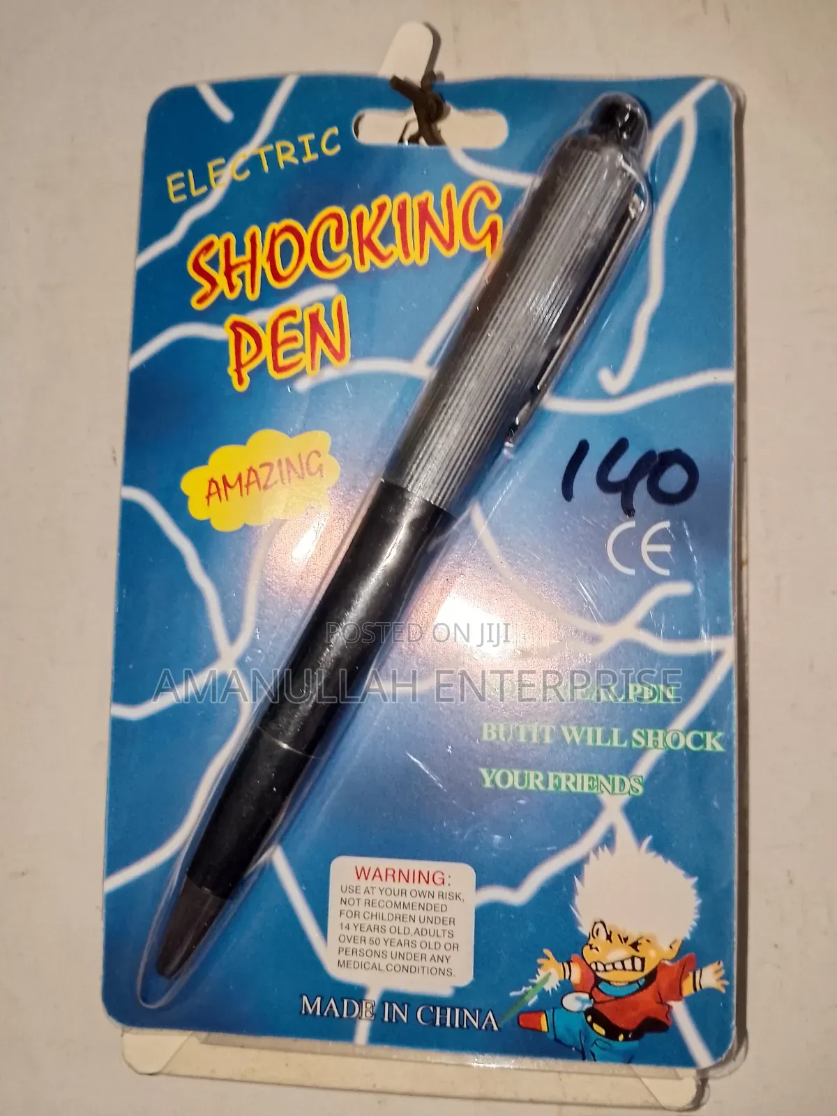 Electric Shocking Pen/Chewing Gums That Delivers Electric Shock.