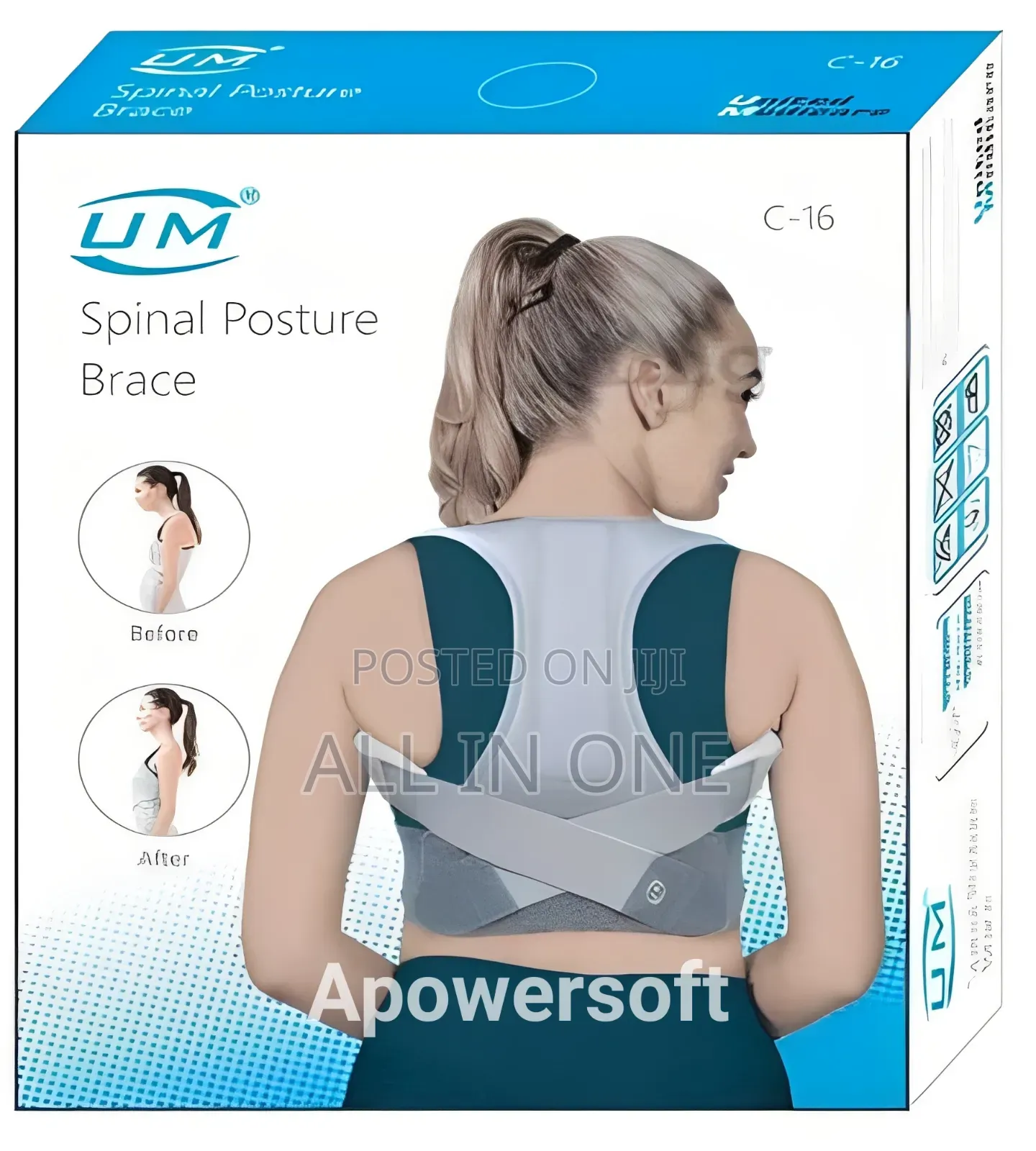 Um /United Medicare Spinal Posture Brace- C-16