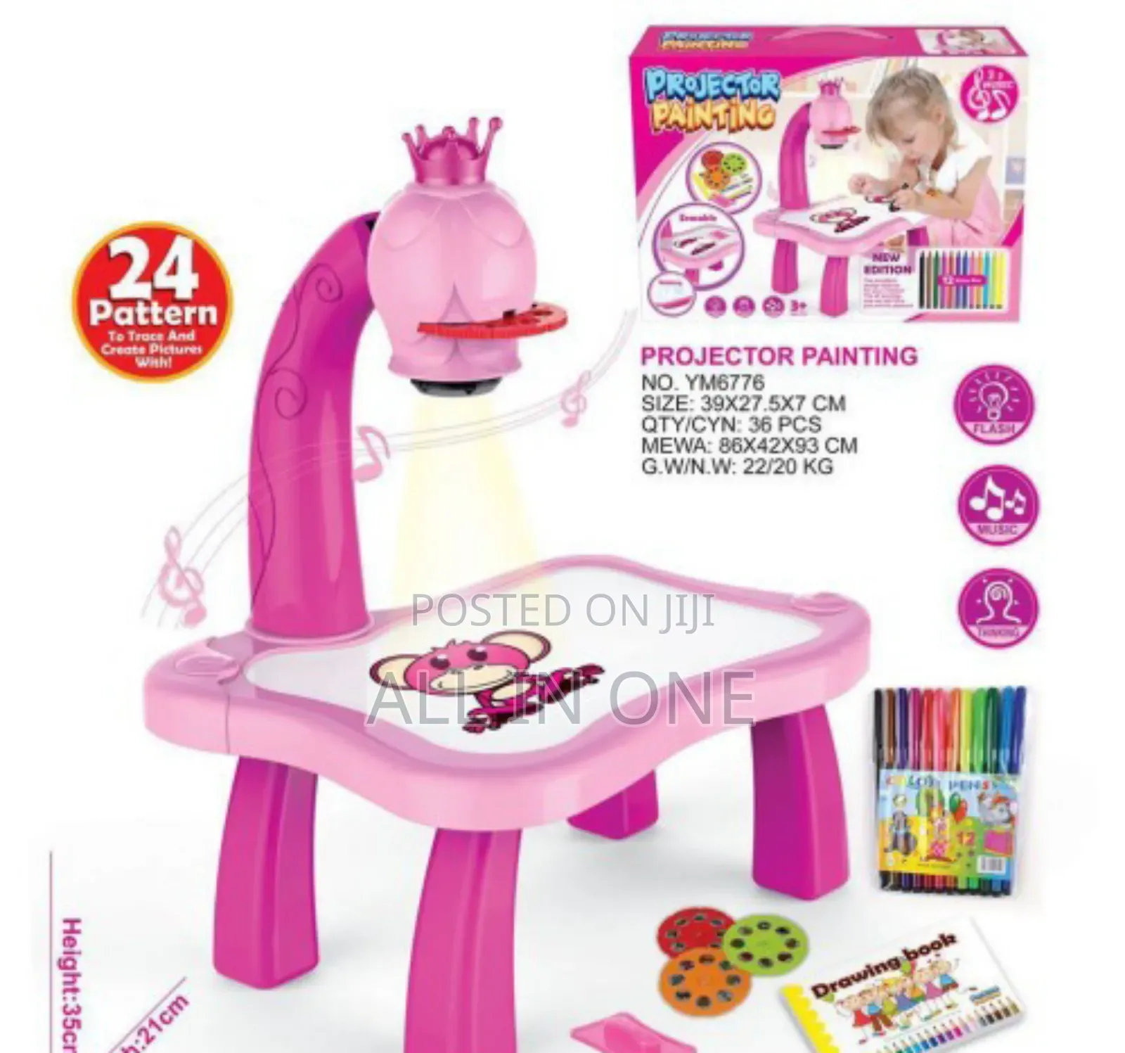 Projector Painting Table