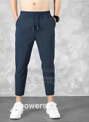 Photo - Premium Quality Solid Trousers' for Men High Quality New Update
