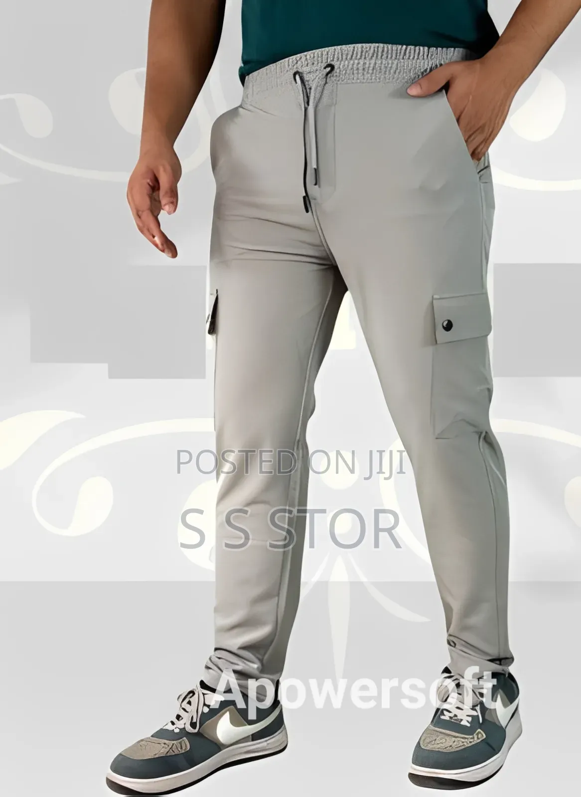 Premium 6 Pocket Cargo Gabardine Pants Trousers High Quality New Upda