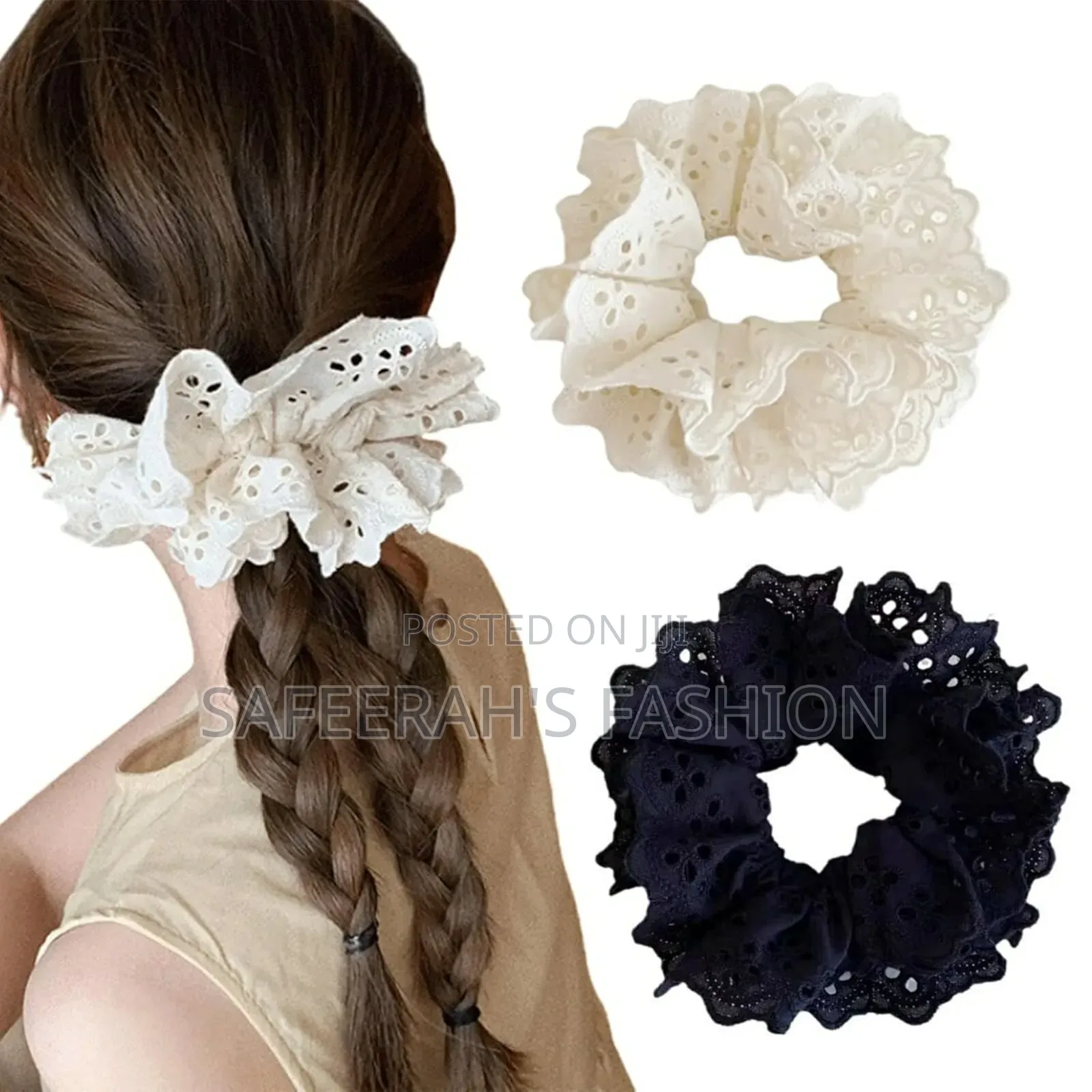 Double Layers Scrunches Hub