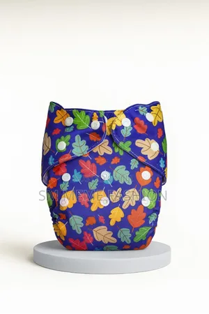 Washable Diaper (Knitted Fabric) – With 2 Pads