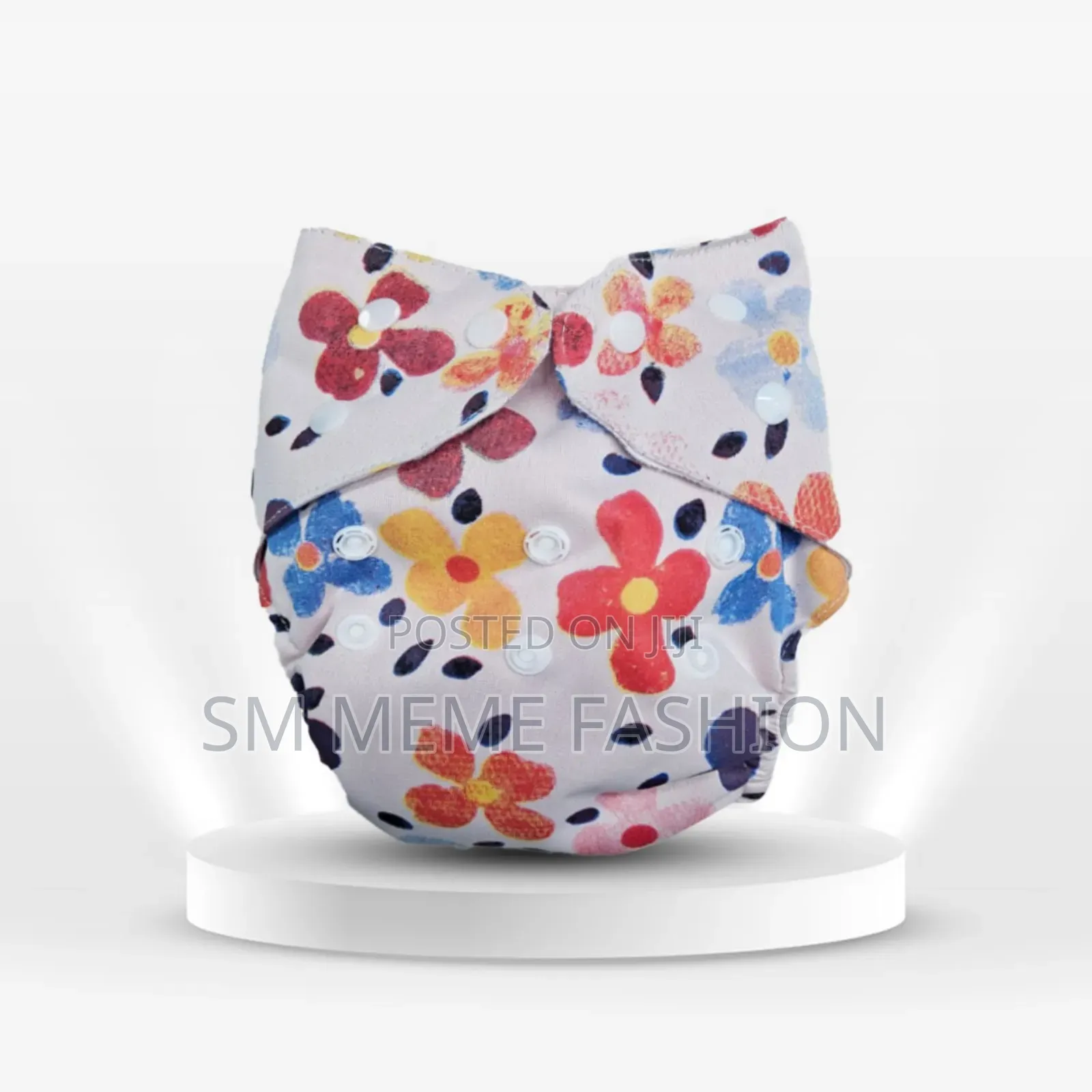Washable Diaper (Knitted Fabric) – With 2 Pads