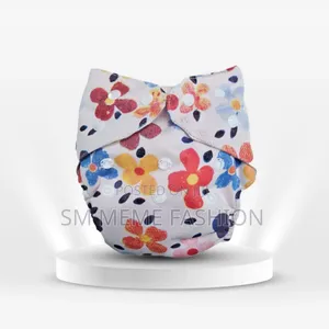 Washable Diaper (Knitted Fabric) – With 2 Pads