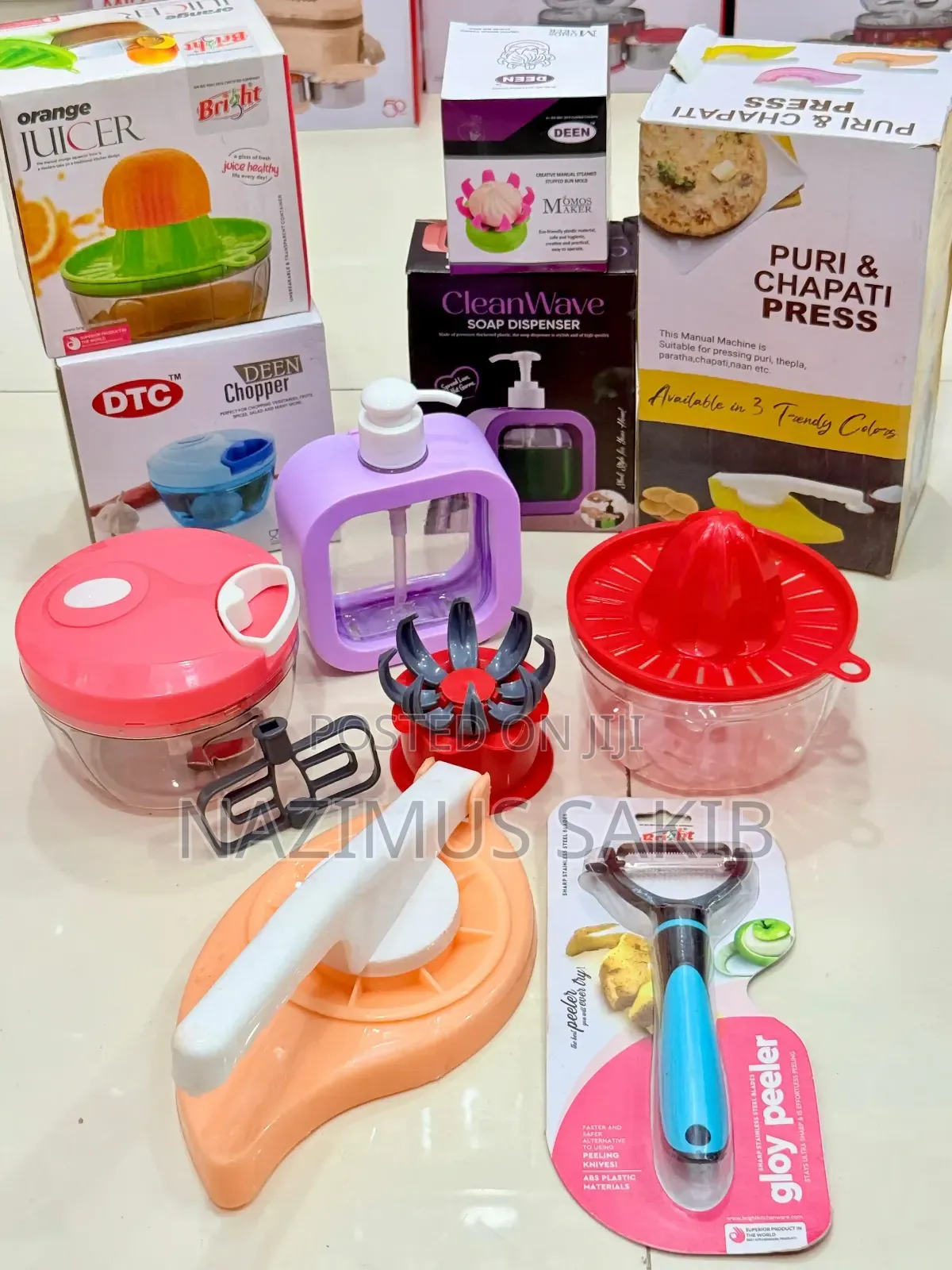 Puri and Hand Mixer 6 PCS Combo Pakage