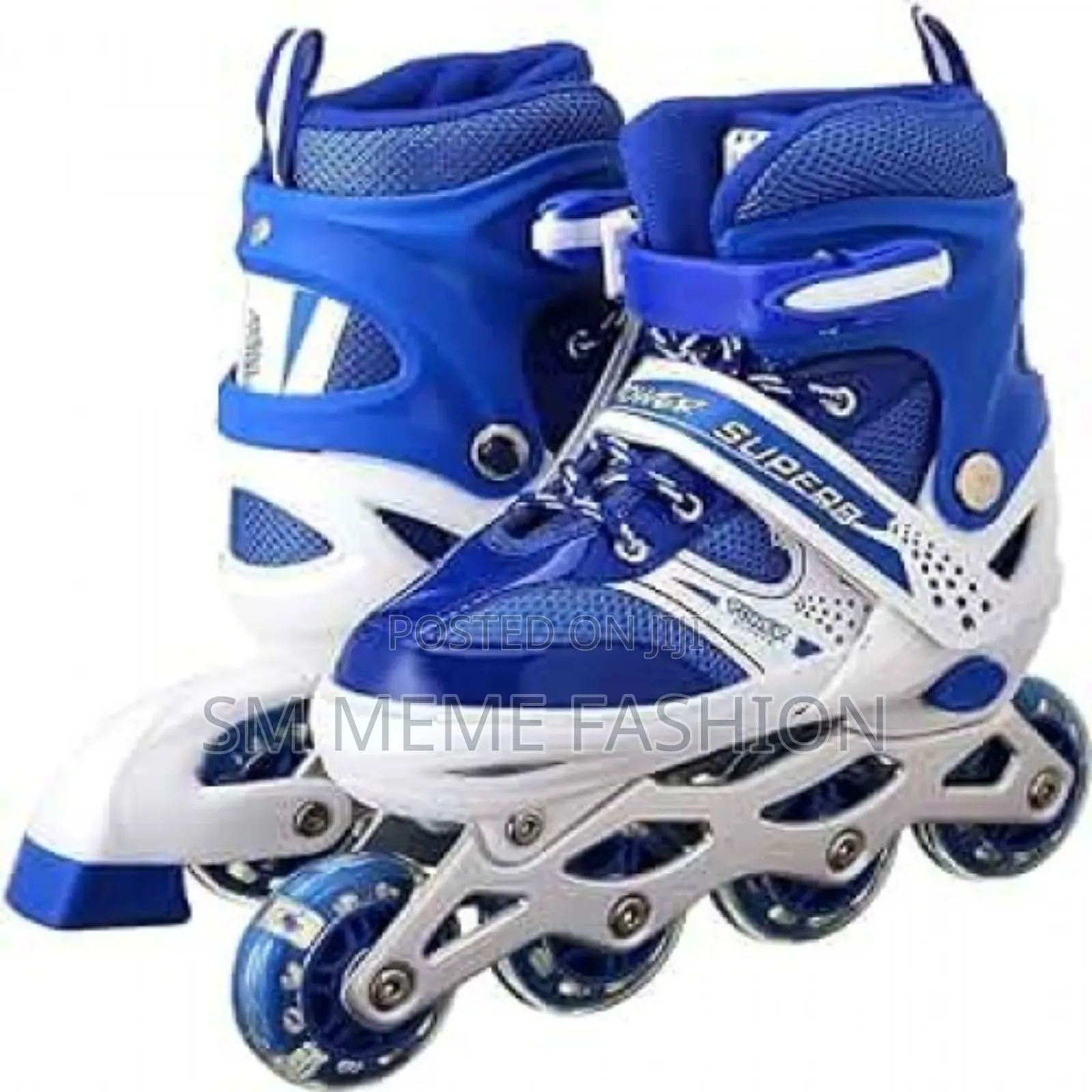 Inline Roller Skates Shoes Red White -1 Pair- Size (36-38)