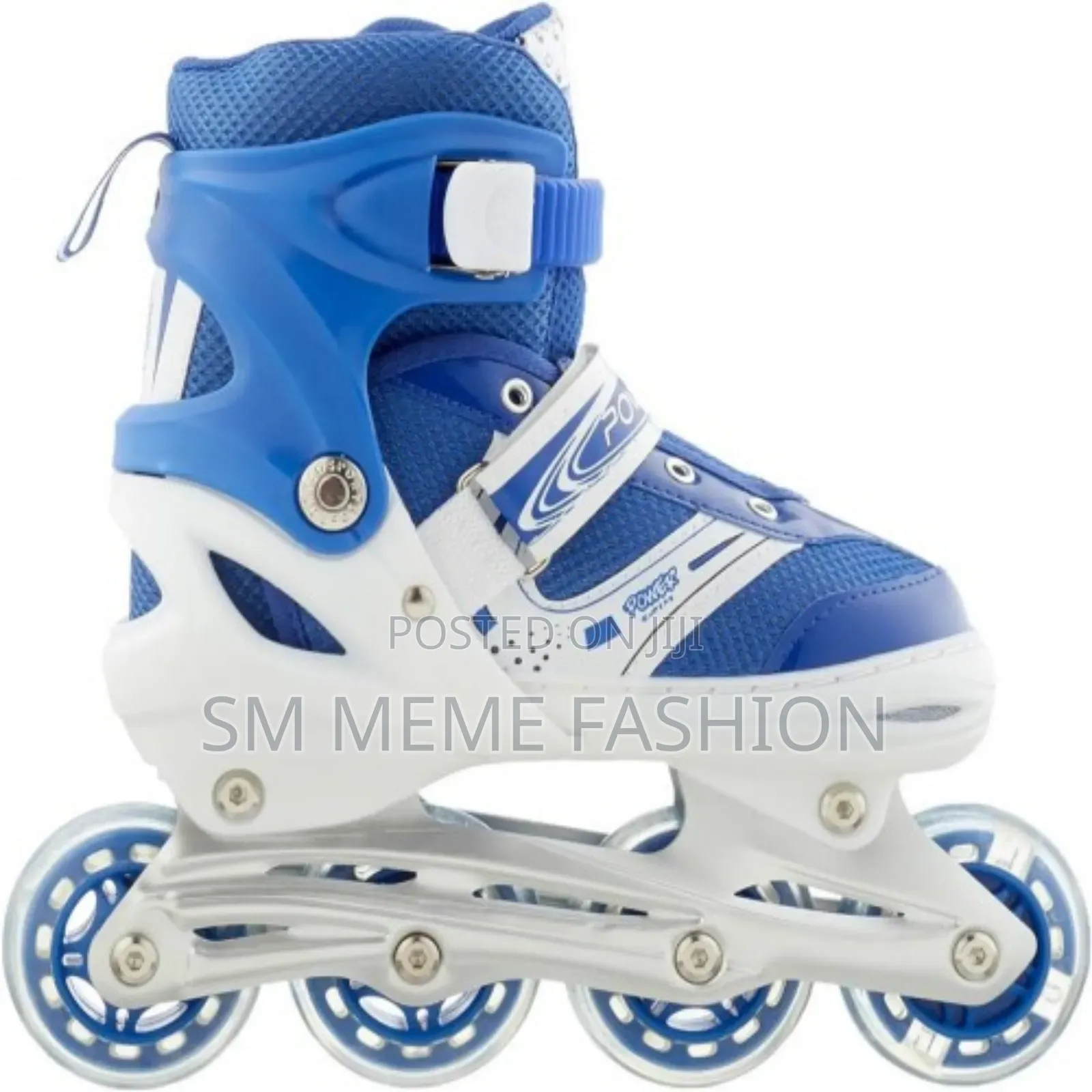 Inline Roller Skates Shoes Red White -1 Pair- Size (36-38)