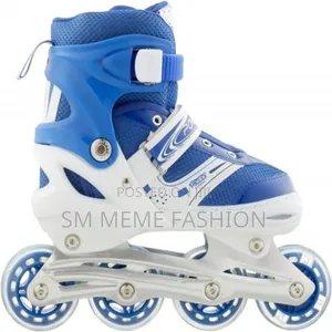 Inline Roller Skates Shoes Red White -1 Pair- Size (36-38)