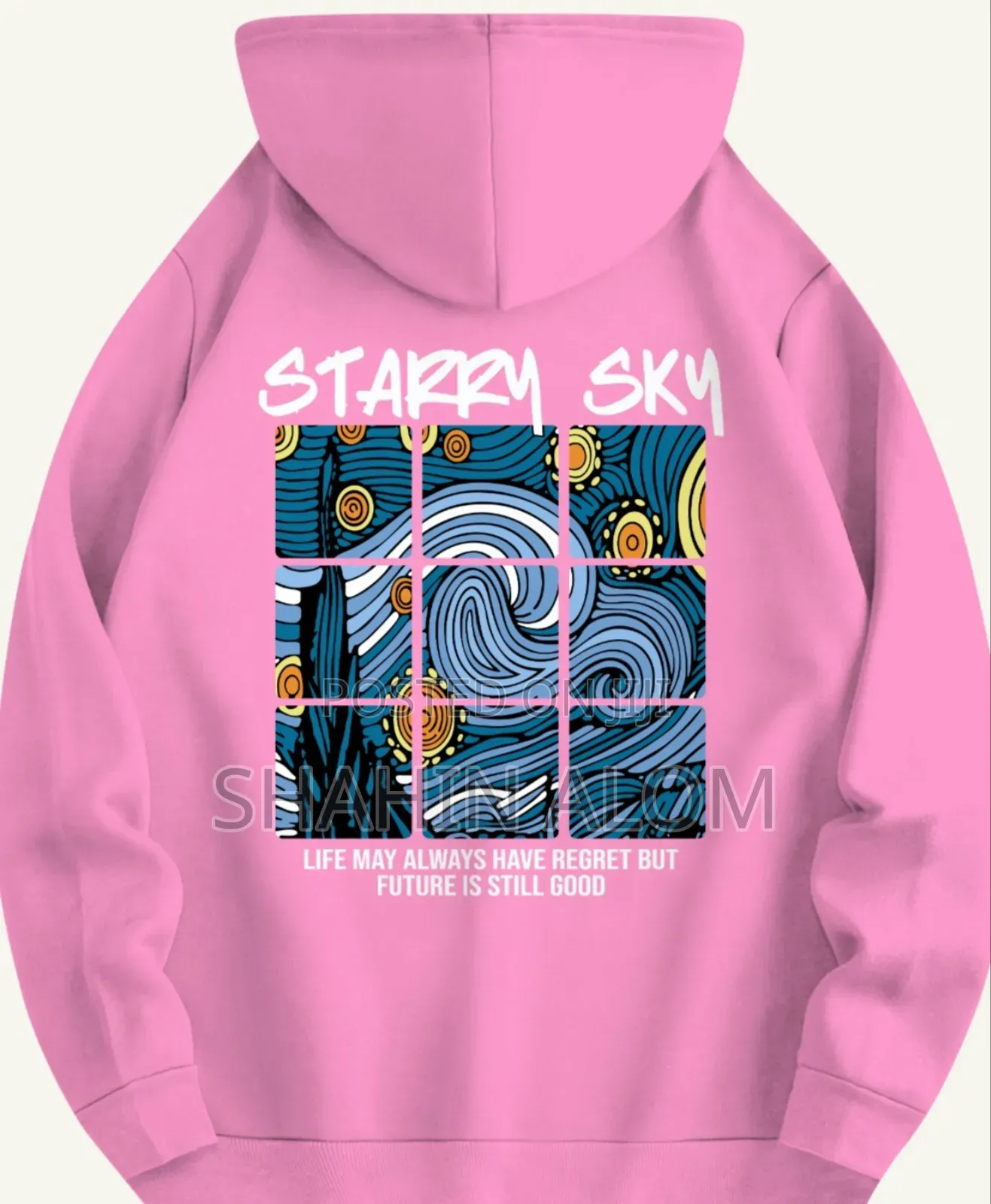 Drop Shoulder Hoodie for Men and Women