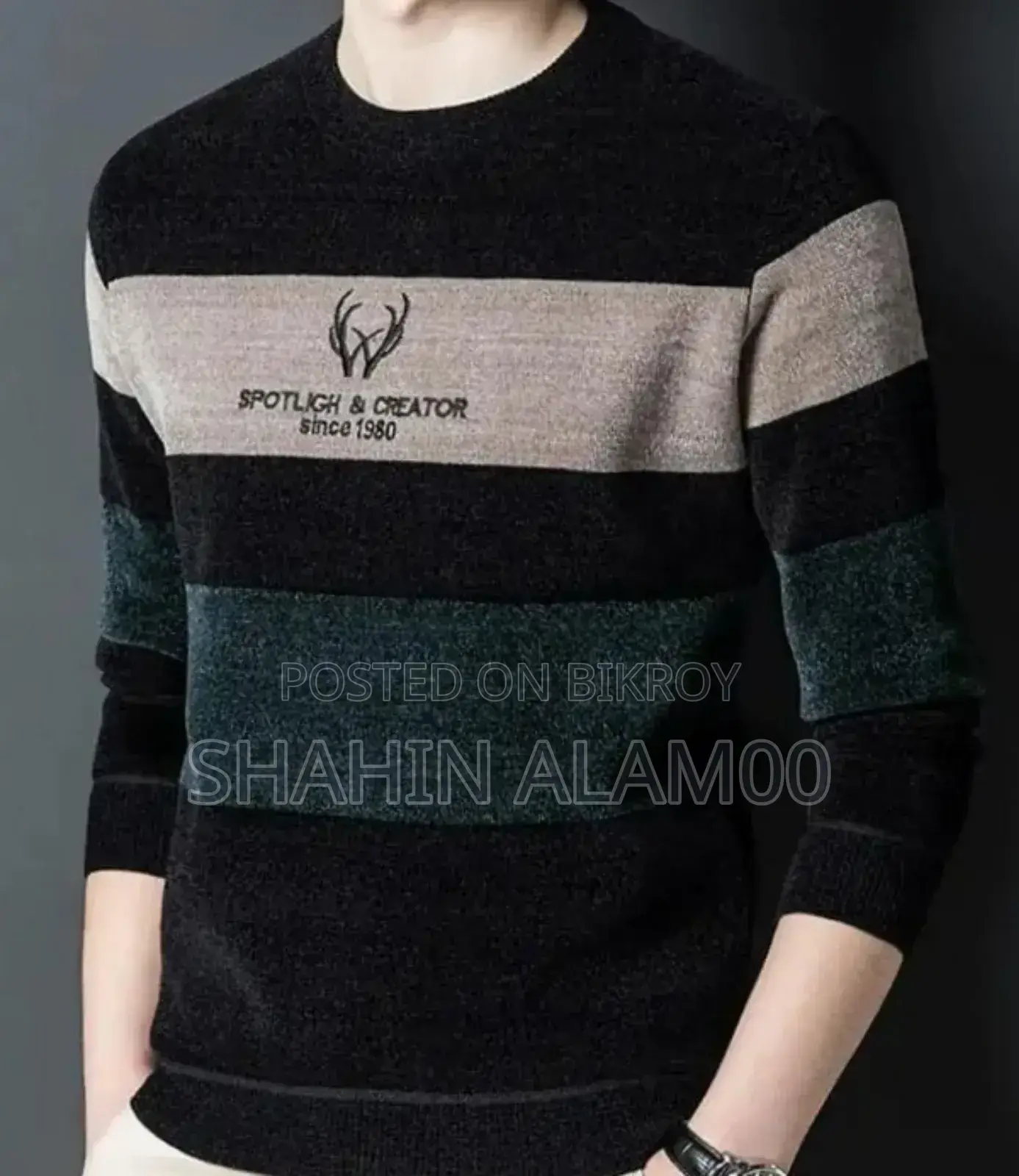 Cotton Winter Sweater