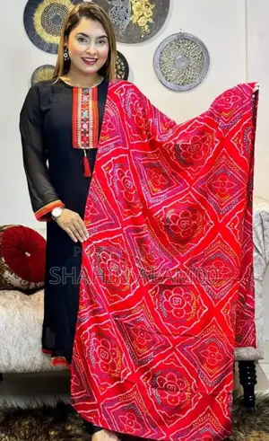 Georgette Chundri Orna Viral Three-Piece Set