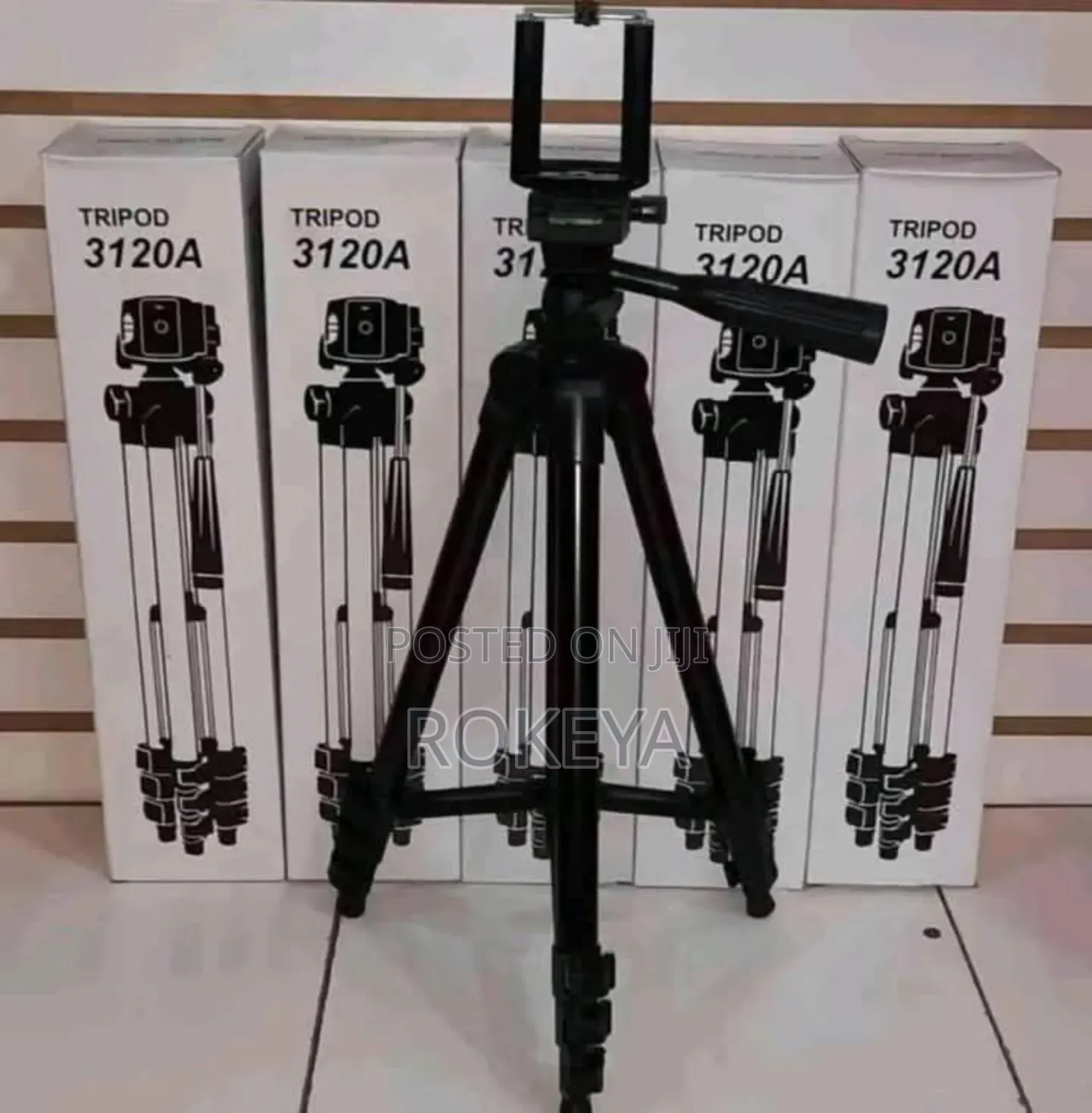 Tripod 3120 Mobile Stand (Black)
3.5 ফিট লম্বা