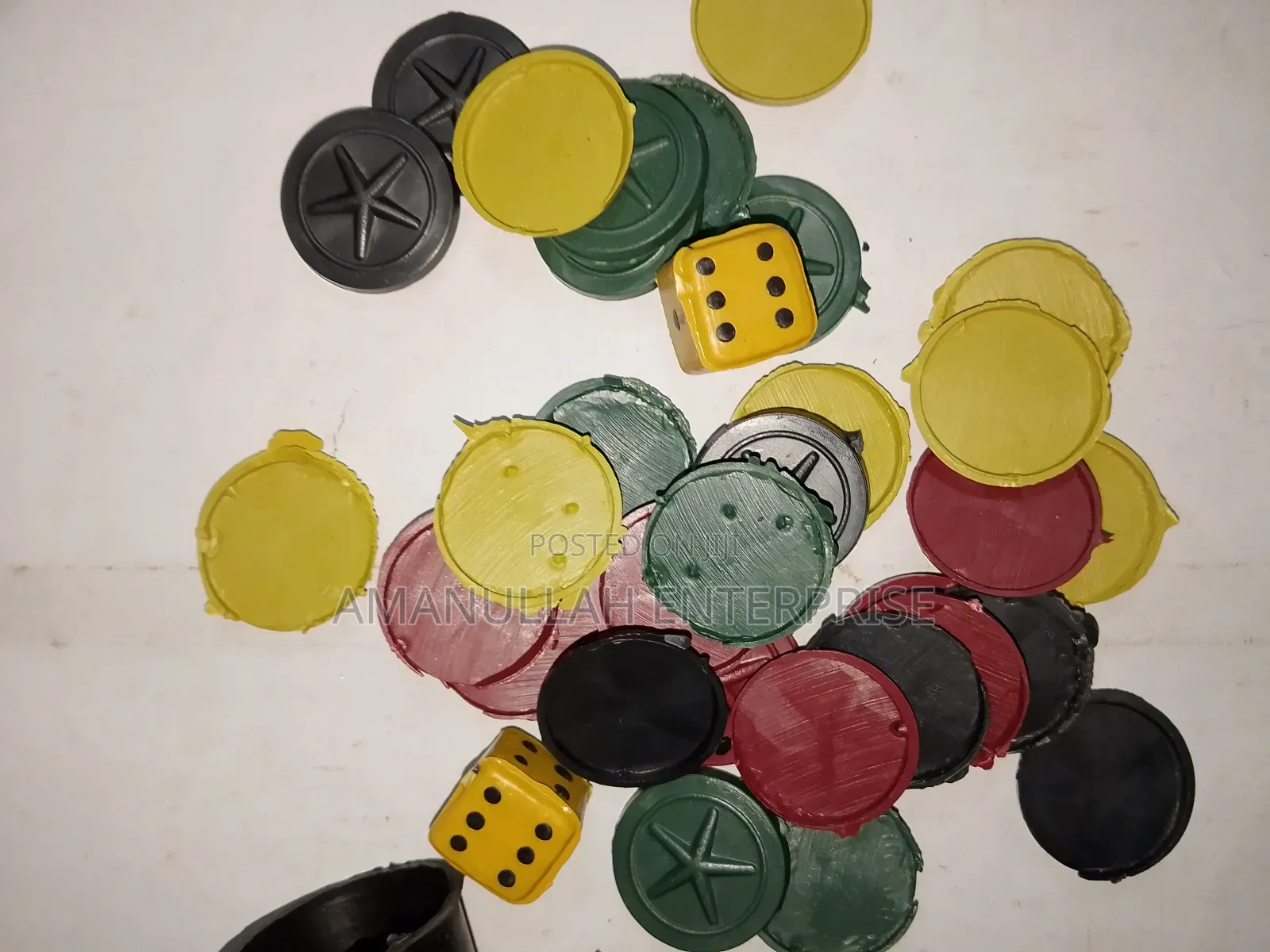 Classic Game Snakes and Ladders, Commonly Known as Ludo in Bangladesh