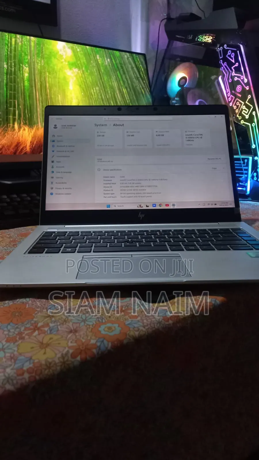 New Laptop HP EliteBook 840 G6 8GB Intel Core I5 SSD 256GB