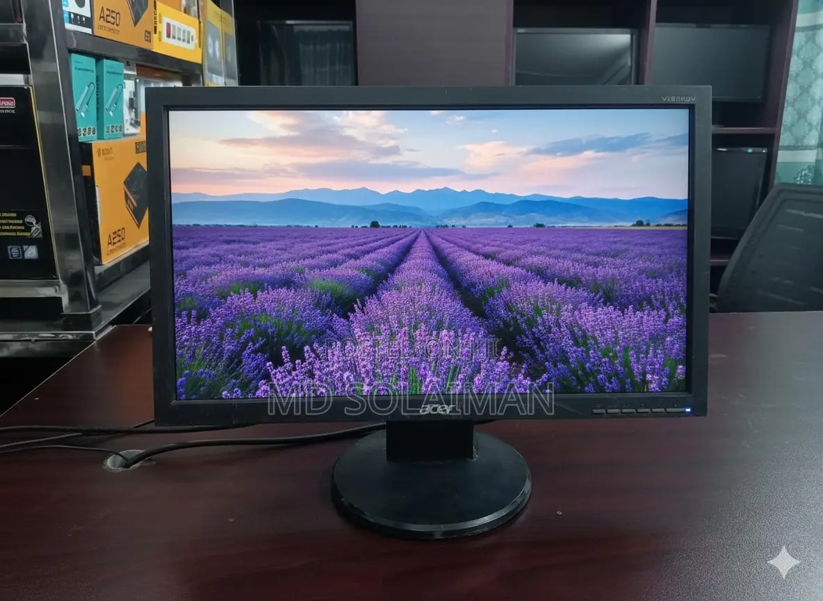 Acer 19" Wide Led Monitor – Stylish, Sharp Full Fresh