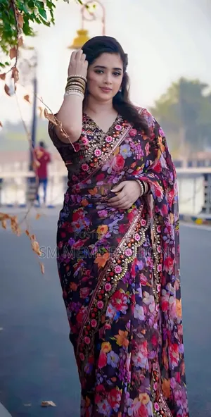 Digital Print Sharee With Blouse Piece