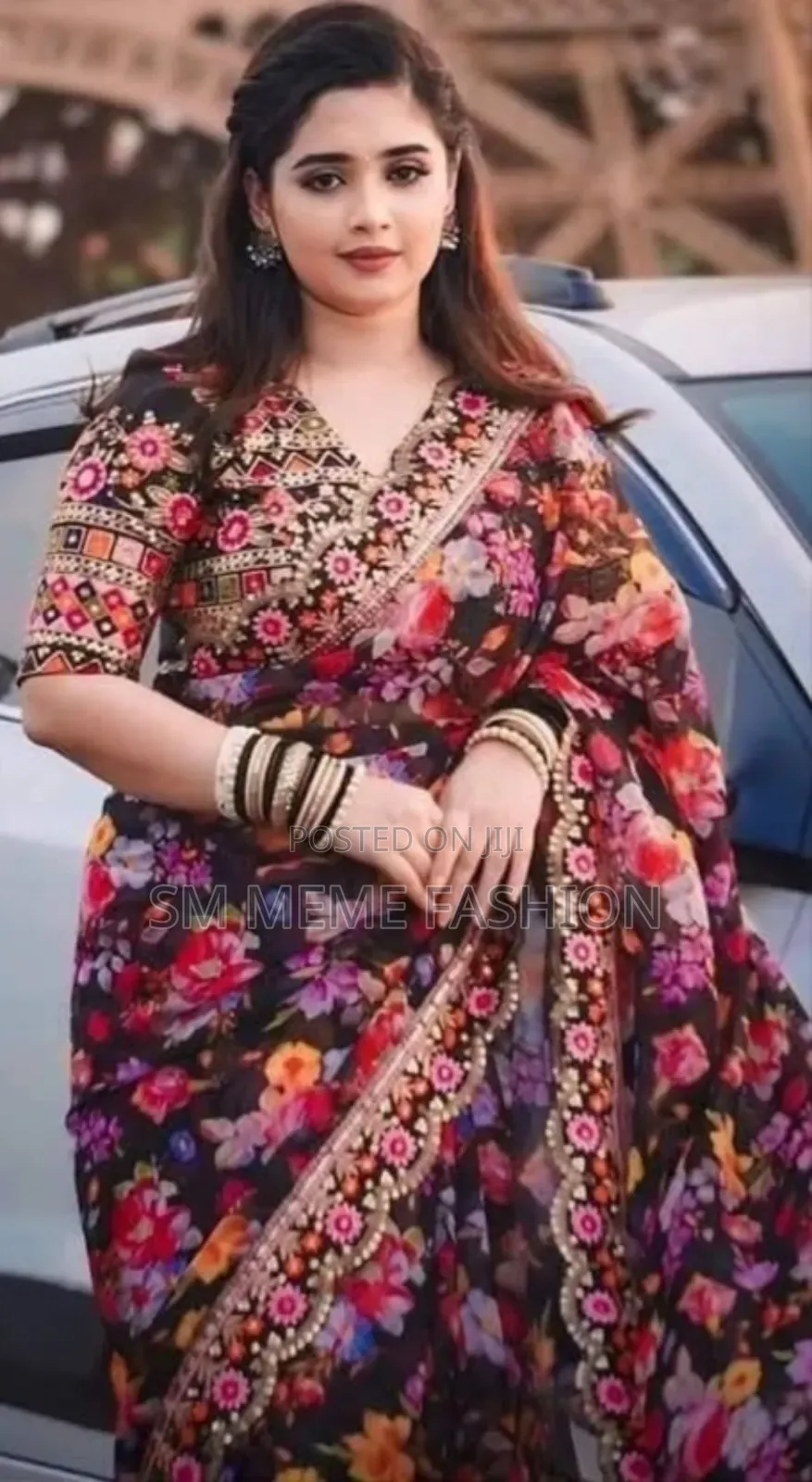 Digital Print Sharee With Blouse Piece