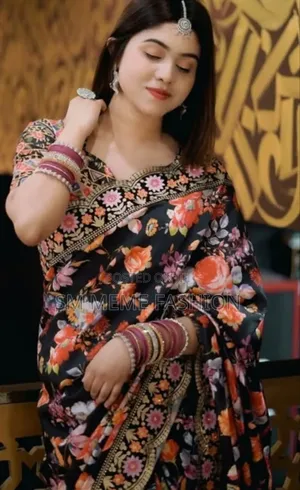 প্রিমিয়াম ঈদ শাড়ি উইথ ব্লাউজ পিস