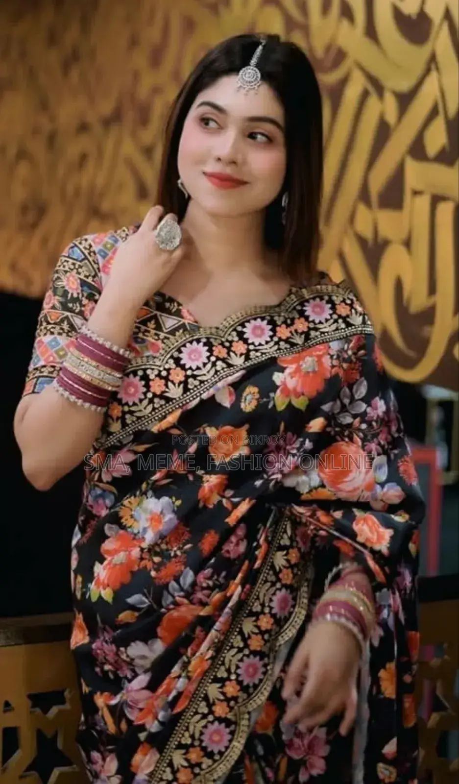 Premium Eid Sharee With Blouse Piece