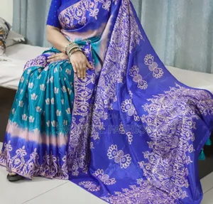ডিজিটাল প্রিন্ট শাড়ি উইথ ব্লাউজ পিস