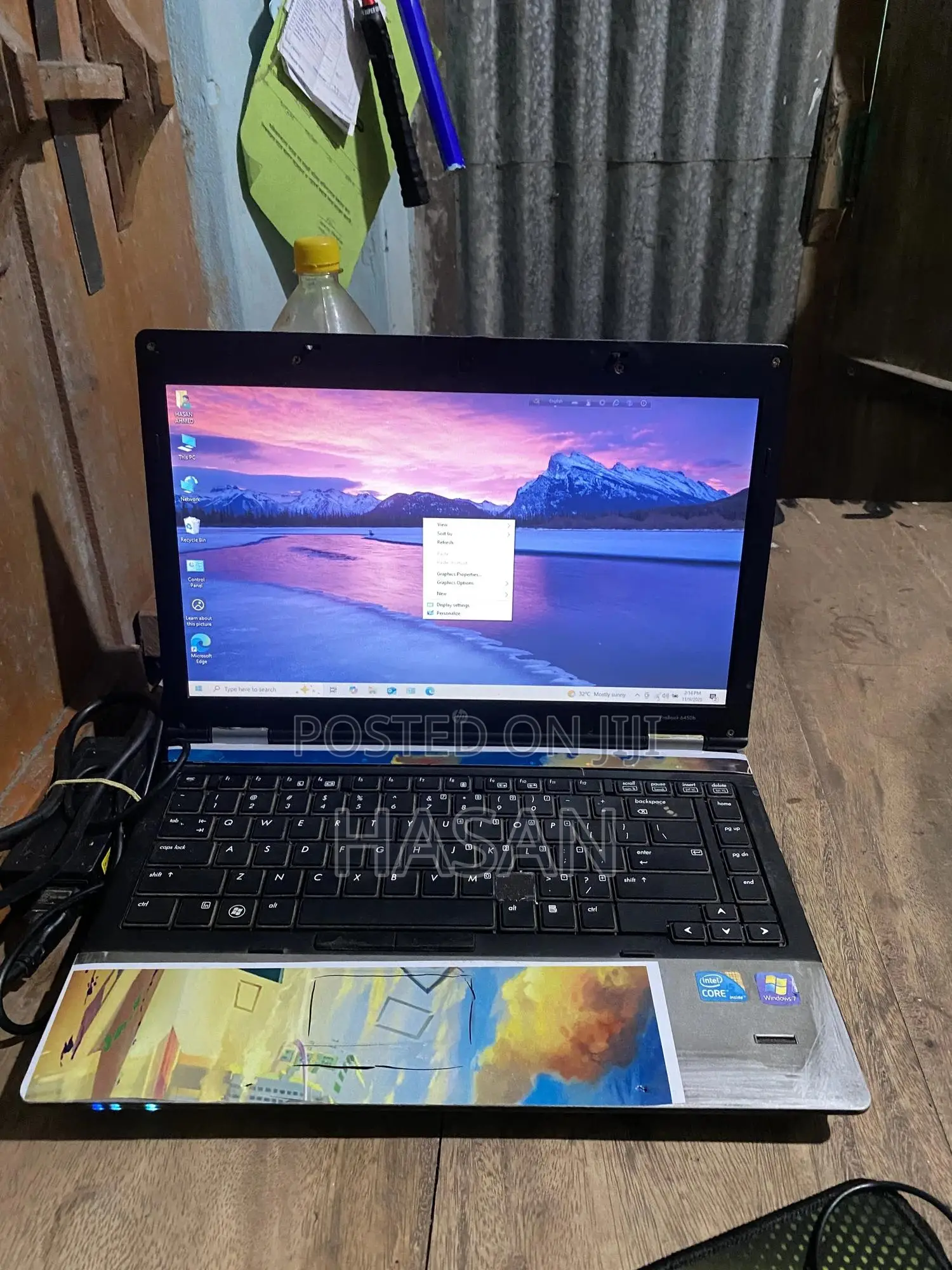 Laptop HP Compaq 6510b 4GB Intel Core I5 HDD 500GB