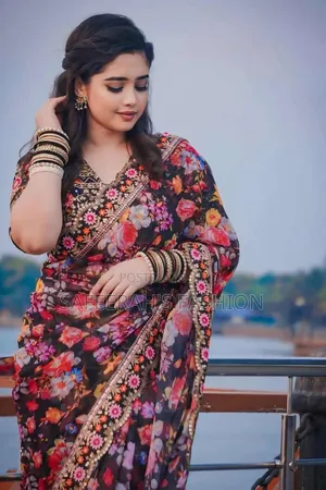 ডিজিটাল প্রিন্টেড শাড়ি R