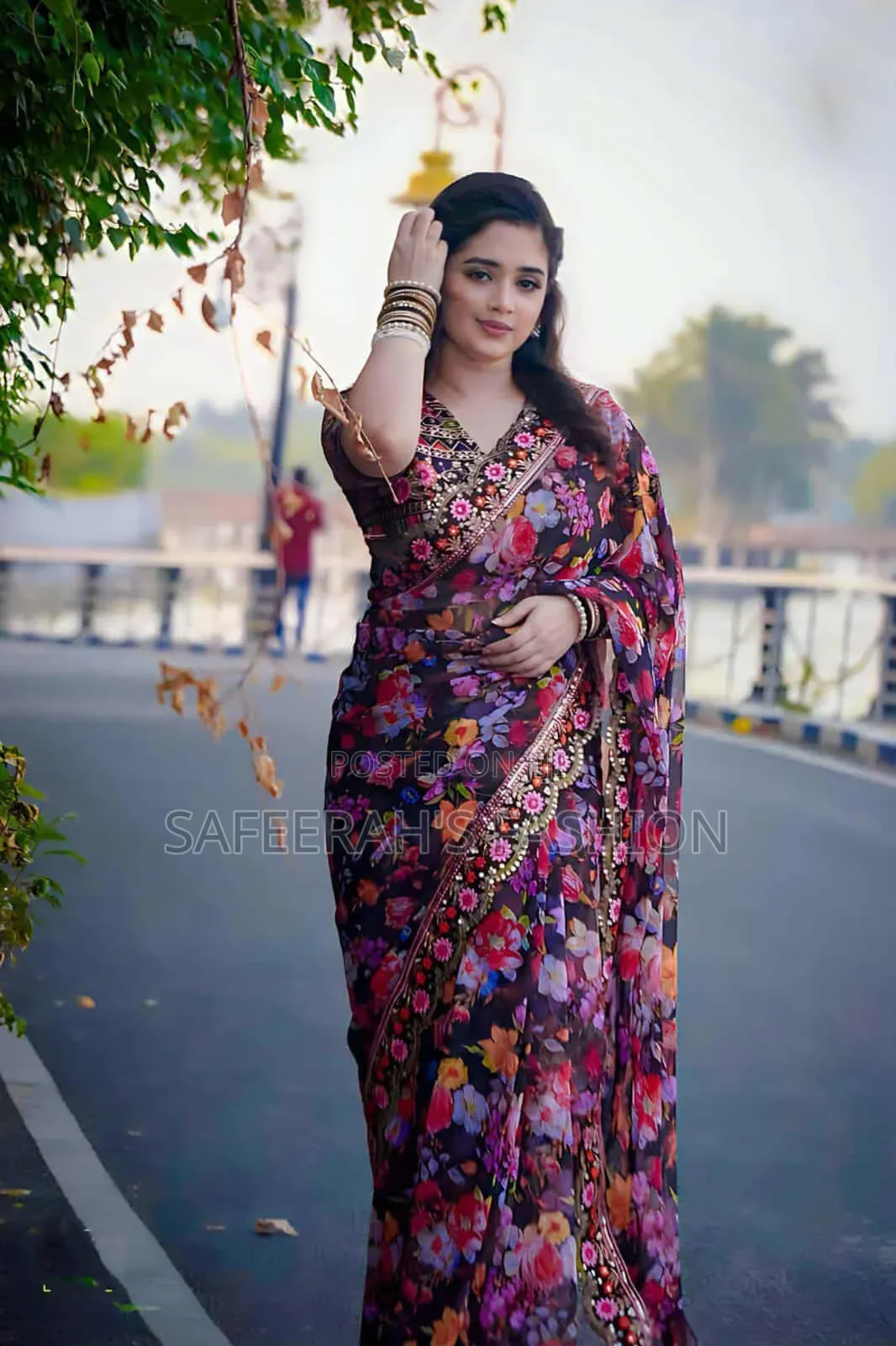 ডিজিটাল প্রিন্টেড শাড়ি R