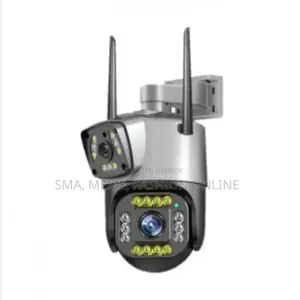 Dual Lens Security Camera V380 Pro Smart Home 4mp Auto Tracking
