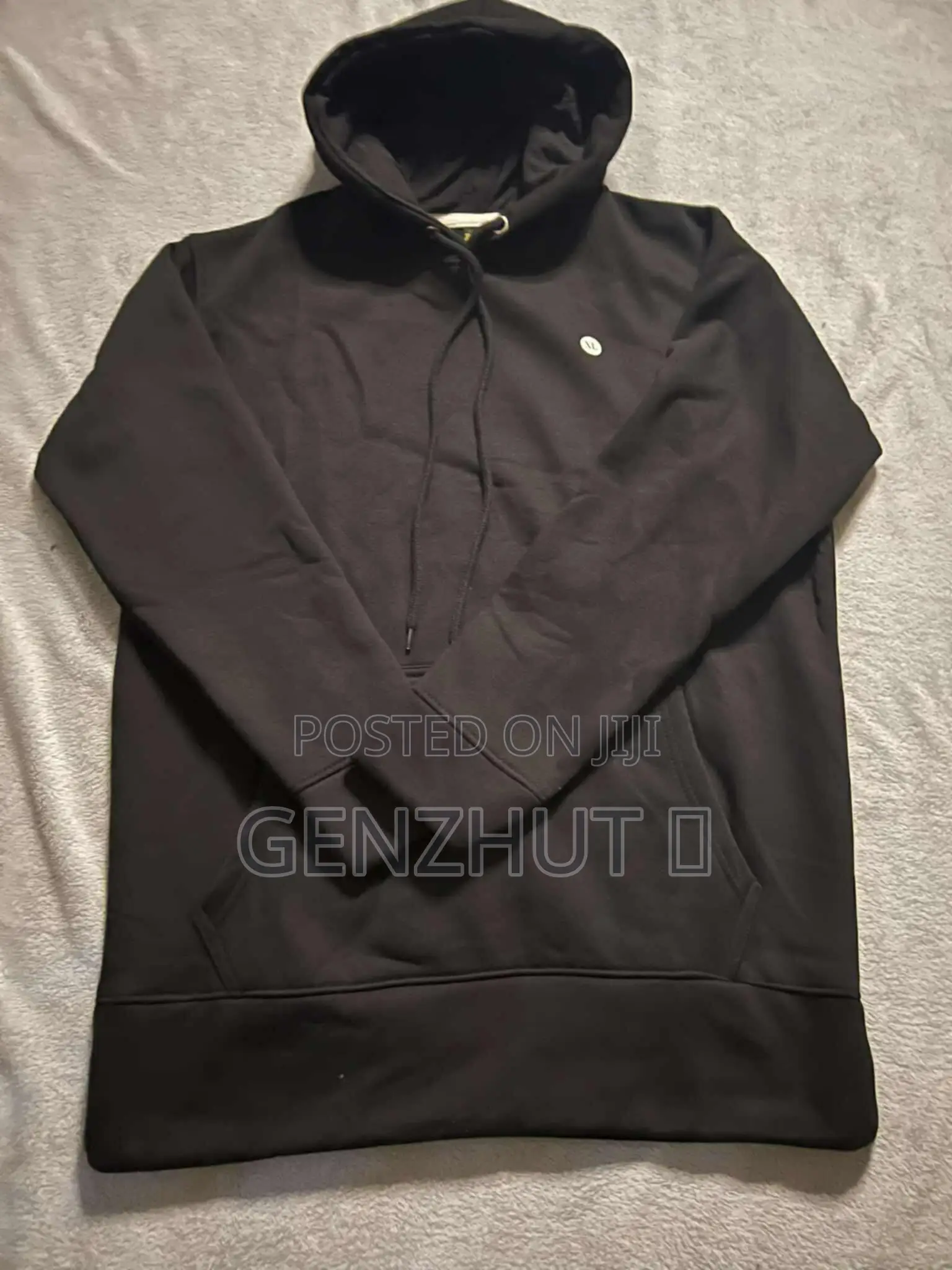 Men's Essential Hoodie With Kangaroo Pocket