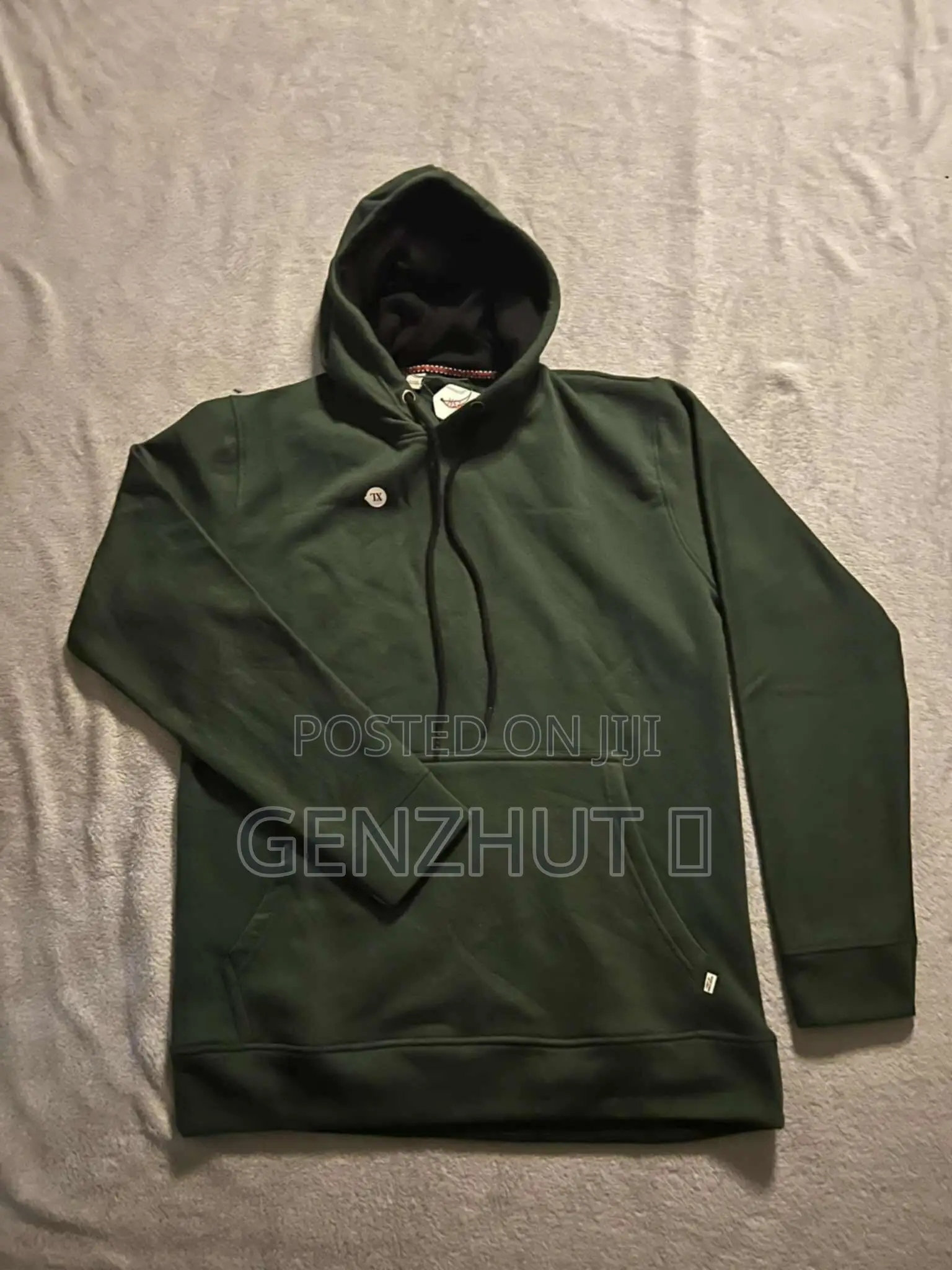 Men's Essential Hoodie With Kangaroo Pocket