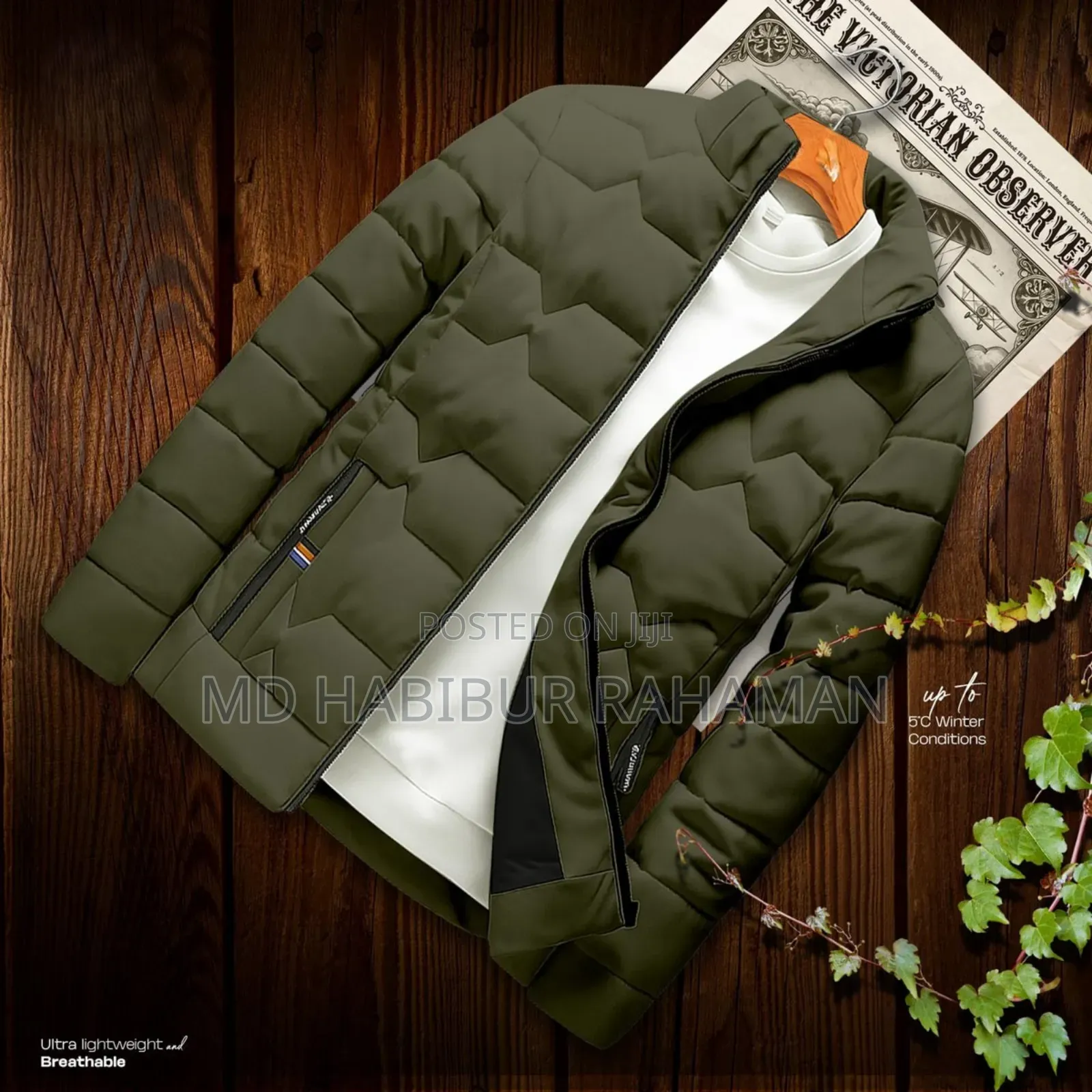 Exclusive High-Quality European Padding Jacket for Winter