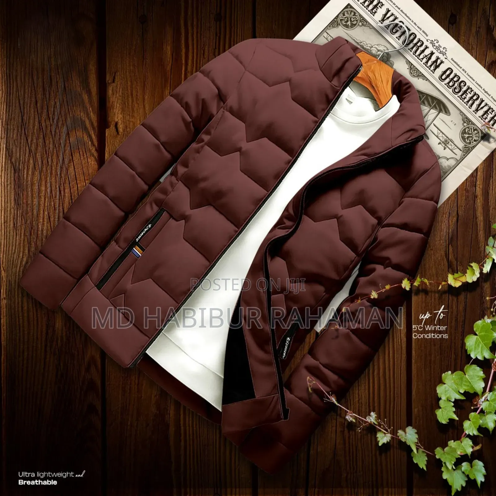Exclusive High-Quality European Padding Jacket for Winter