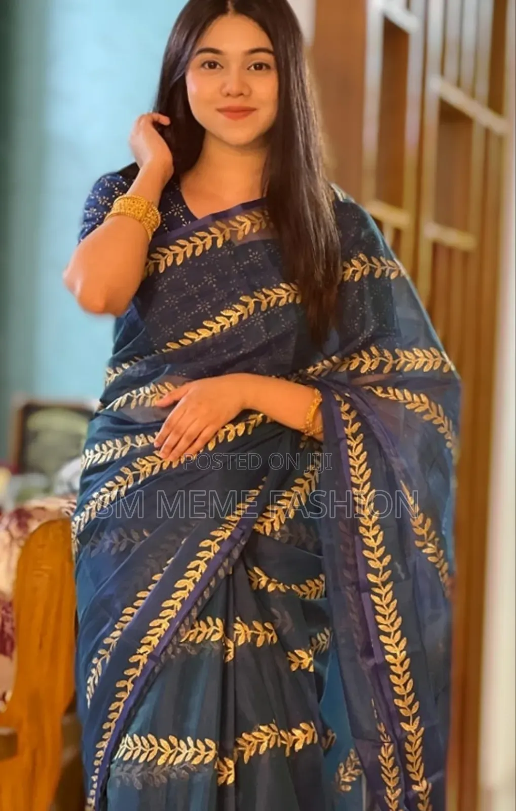 Dhupian Silk Sharee With Blouse Piece