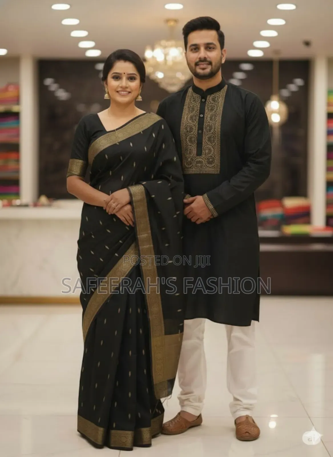 প্রিমিয়াম কোয়ালিটি শাড়ি ও পাঞ্জাবি কাপড় সেট R