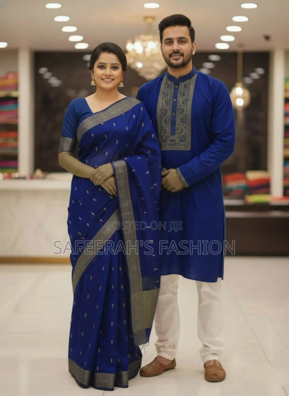 প্রিমিয়াম কোয়ালিটি শাড়ি ও পাঞ্জাবি কাপড় সেট R