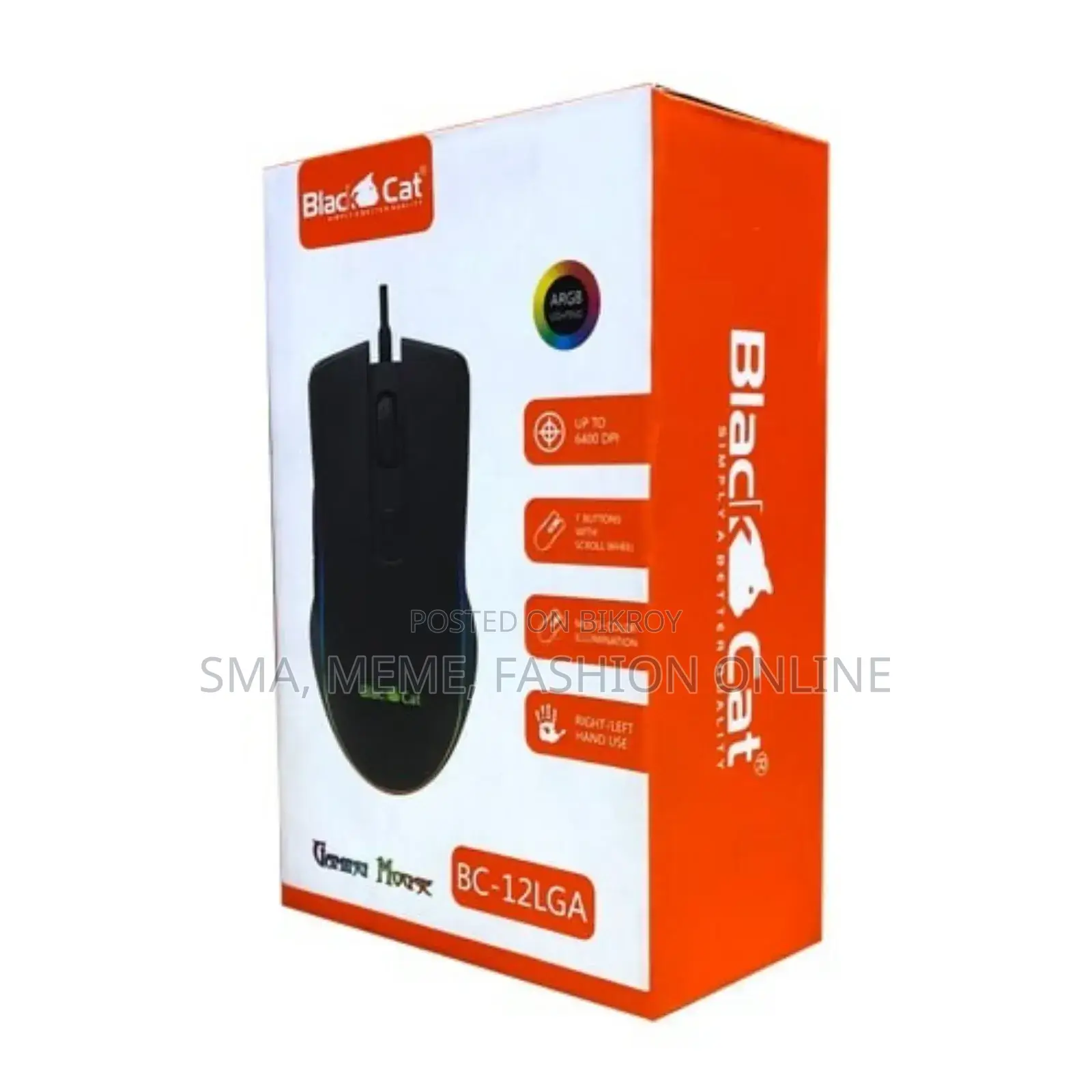 The Blackcat Bc-12lga Gaming Mouse
