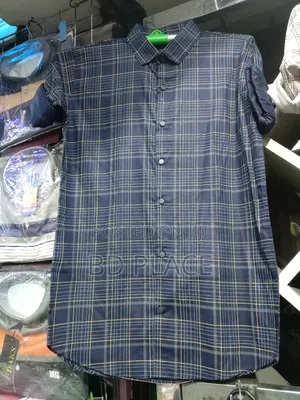 Pure Cotton Full Sleeve Check Print Shirt for Men's