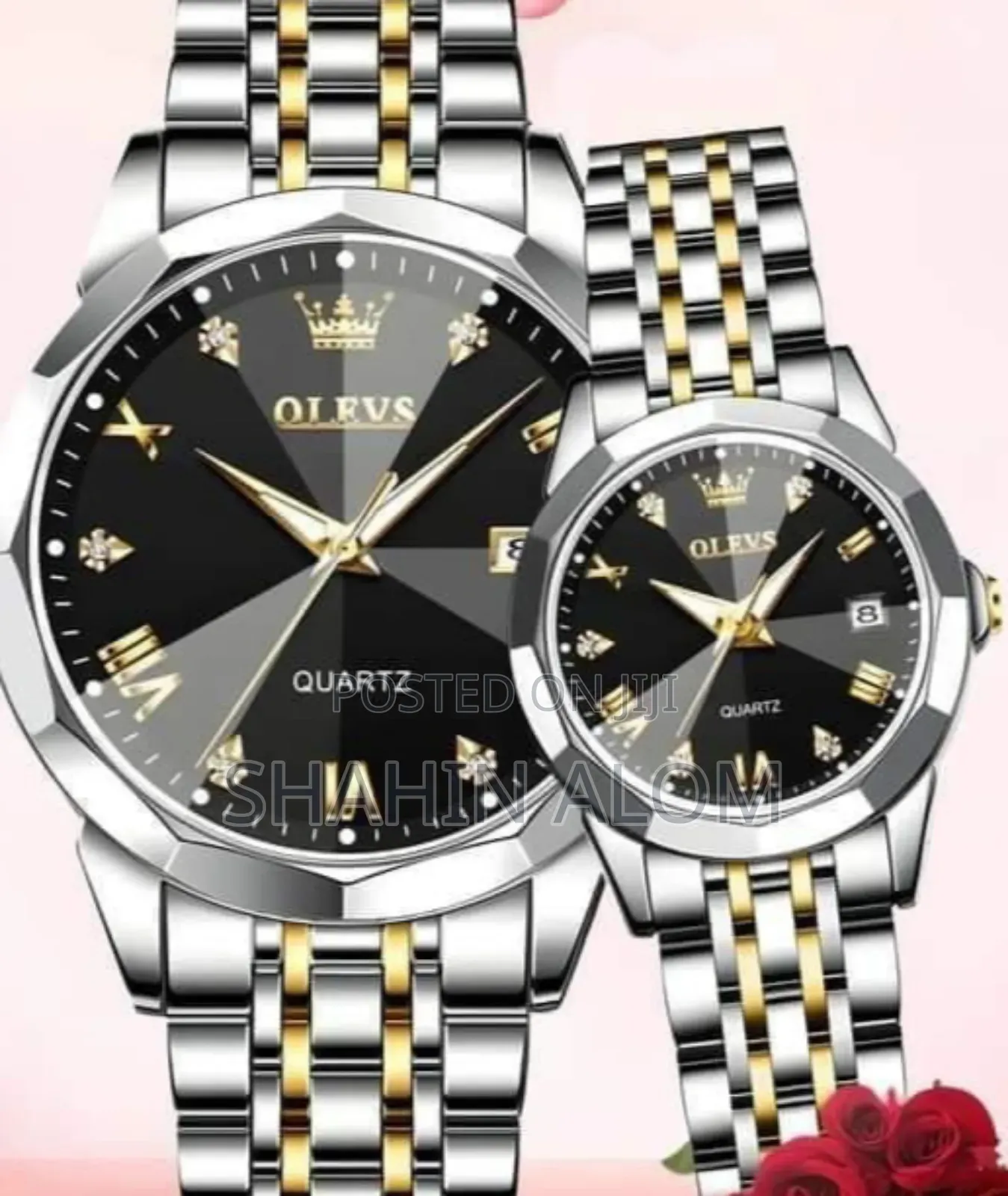 Olevs Couple Watch(With Box)