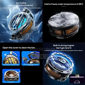 Memo Cx07 Magnetic Phone Radiator Phone Cooling Fan Case Cold Wind