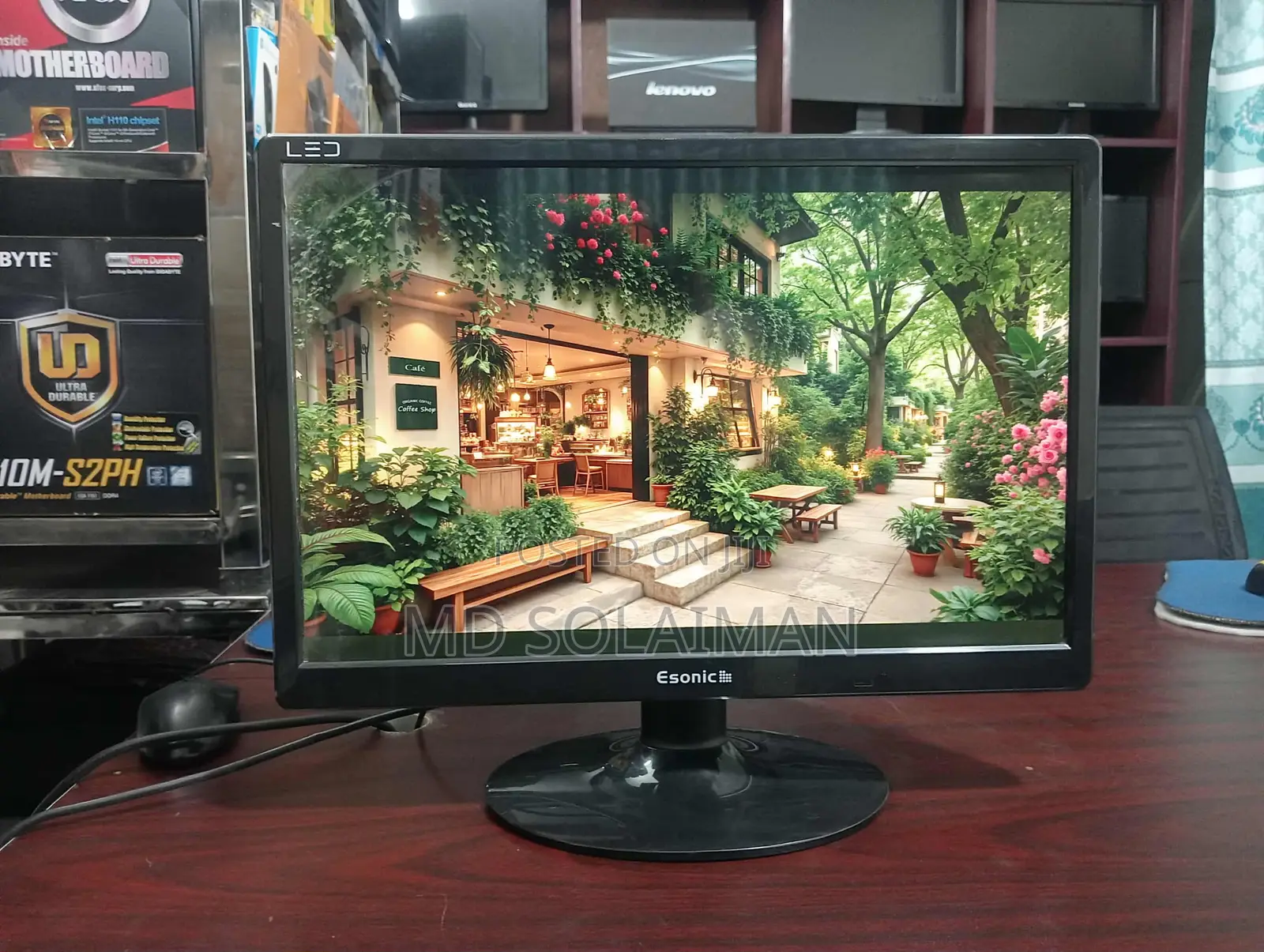 Esonic 19" Led Monitor – Crystal Clear Display