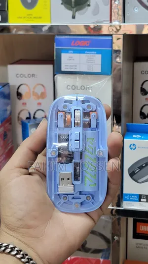 Photo - Transparent Magnetic Crystal Wireless Mouse