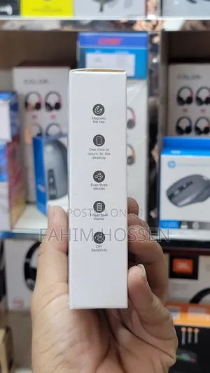 Transparent Magnetic Crystal Wireless Mouse